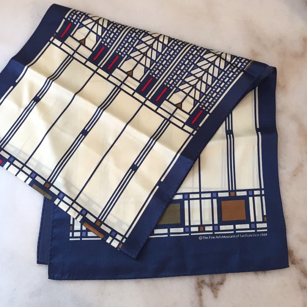 1984 Silk Scarf FAM - San Francisco